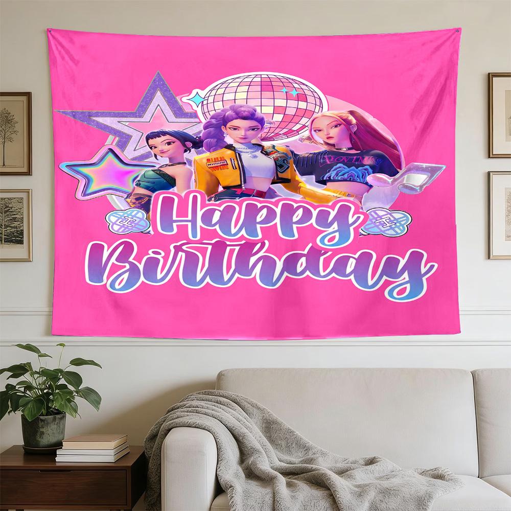 Huntress Power Squad Large Printed Wall Tapestry, Ideal Holiday Gifts, Room Decor for Dorm Bedroom Parties,Perfect Gift