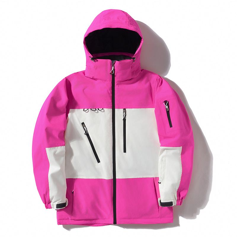 Ski Jacket - Men's & Women's 2024-25 Season, Windproof, Waterproof, Warm for Single & Double Board