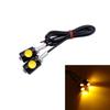 Installation Eagle Eye Shape Motorcycle Signal Lamp Turn Indicator License Plate Light LED Bulb