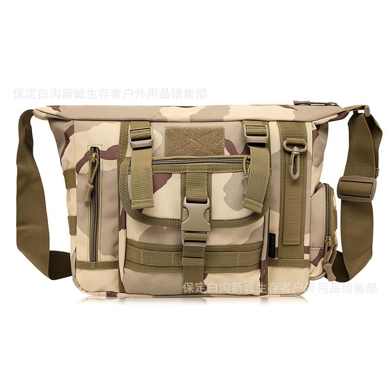 Torba na ramię w kamuflażu Torba na komputer męska Duża torba crossbody Torba męska Torba rekreacyjna