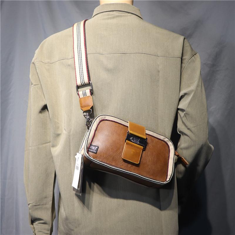 Fashion Japan and South Korea Men and Women Crossbody Small Bag Summer Sports Outdoor Buckle Men s Shoulder Hip Hop Bag