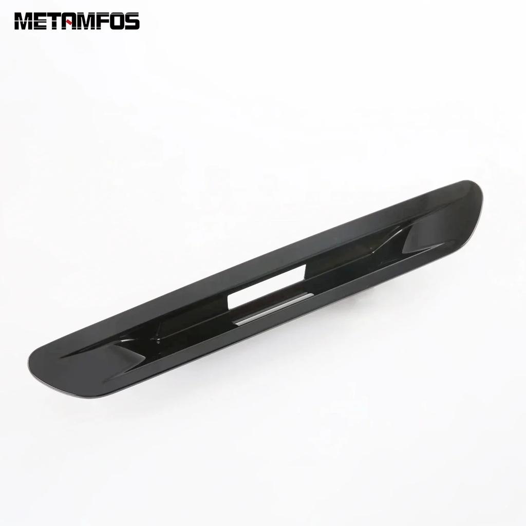 For Kia Carnival KA4 2024 Carbon Fiber Rear Trunk Tailgate Door Handle Bowl Cover Trim Exterior Accessories