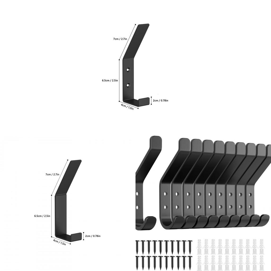 Stainless Wall Mounted Hook Multipurpose Clothes Hanger For Backpack Hat Towel Keys Home Storage