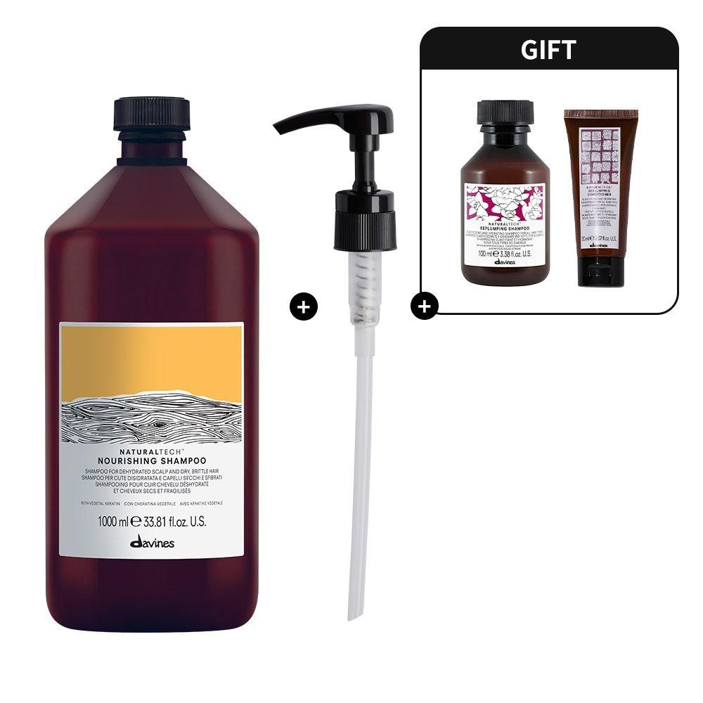 [Galleria Exclusive] Nourishing Shampoo 1L (+2 Types of Reflumping)