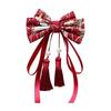 Elegant Japanese Style Hair Clips for Formal Occasions - Red