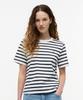 TOMMY HILFIGER [Tommy Hilfiger Women] Crewneck Boxy T-Shirt (T22G6Tto010Wt10A9)