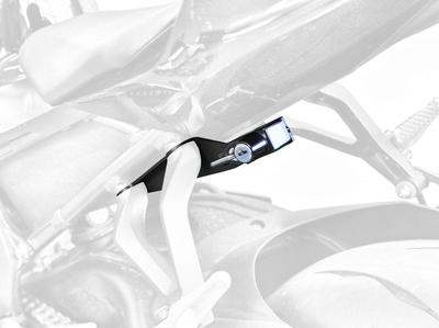 Kijima Bike Parts Helmet Lock Holder Steel Black Anti-Theft CBR1000RR-R/SP('20-) 303-1603