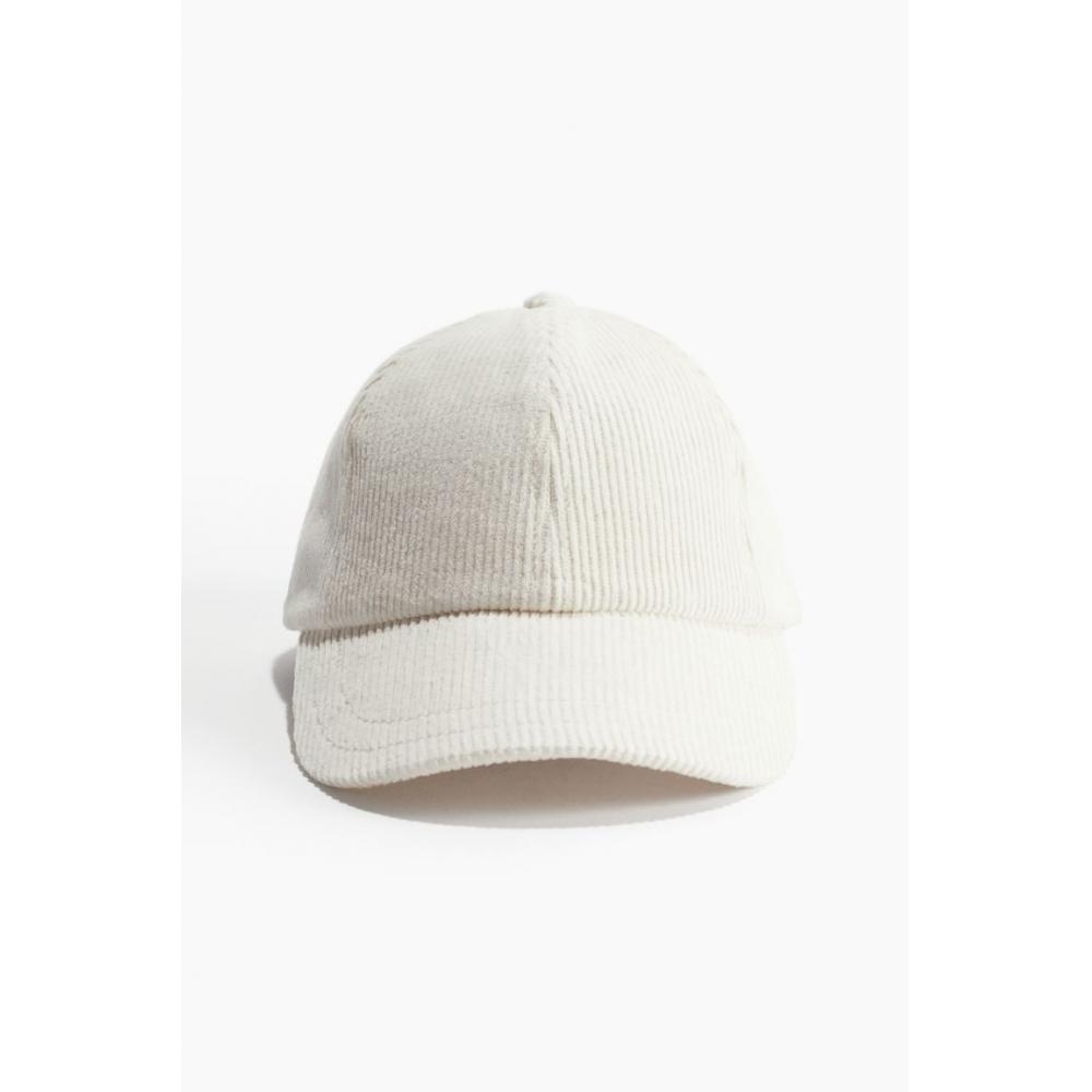 

Кепка вельветовая HM белая