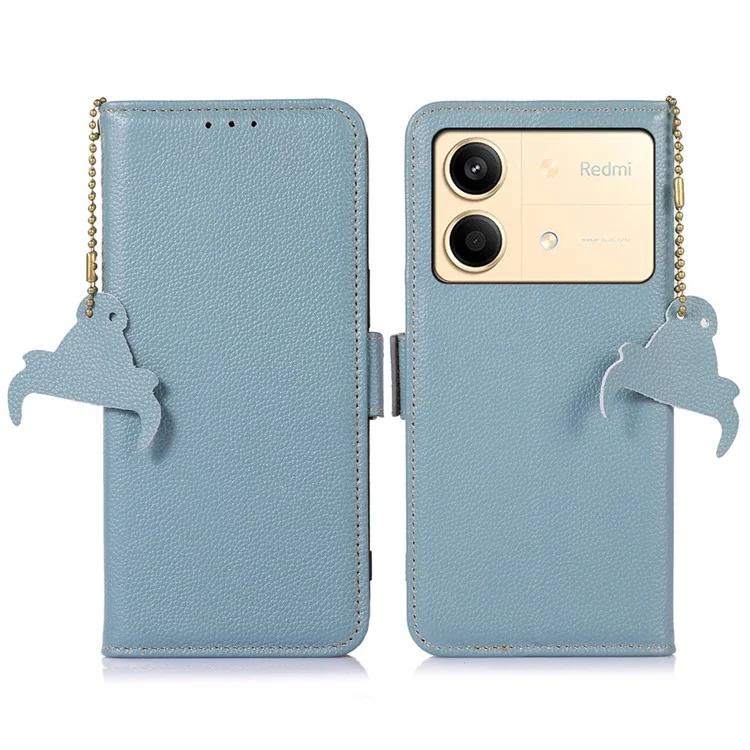 

Чехол-кошелек для Xiaomi Redmi Note 13R Pro 5G из натуральной коровьей кожи, чехол для телефона