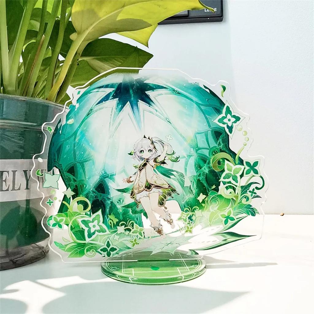 Anime Wanderer Faruzan Cyno Nahida Acrylic Stand Keychain Vertical Creative Desktop Ornament Game Accessories
