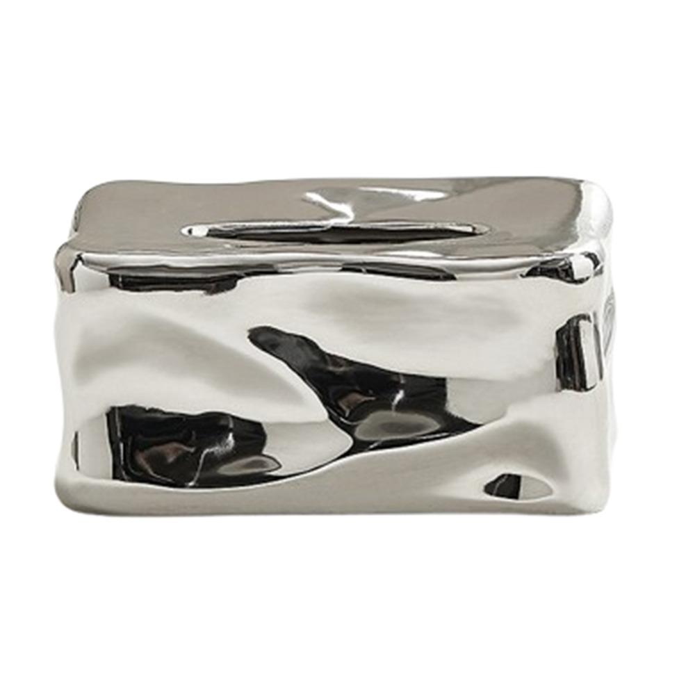 Ceramic Paper Drawer Box INS-Style Tissue Storage Box Nordic Paper Towel Holder Living Room