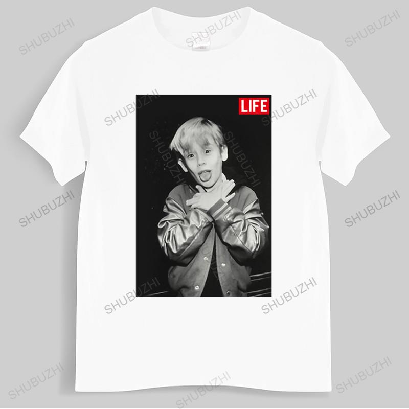 summer tshirt men brand teeshirt Macaulay Culkin Life Magazine Ryan Gosling Mens T shirt Mens Tshirt Euro size TOPS S