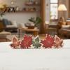 Rustic Maple Leaf Wood Signs Fall Thanksgiving LED Tabletop Decor, Harvest Themed Lighted Wooden Indoor Decor Centerpiece, Autumn Table Ornament