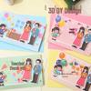 Heartfelt 3D Hand-painted Greeting Cards: Cute Designs for Mother's, Children's, Student's, and Teacher's Day Celebrations.