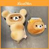 Rilakkuma Mochi Ball Plüschschlüsselanhänger mit weicher PP-Baumwolle zur Taschenverzierung und als Geschenk