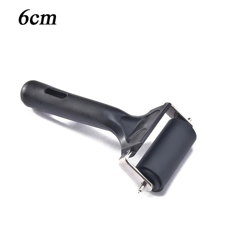 1pc 6/10/15/20cm Rubber Print Rollers Tools For Gluing Application Stamping Printmaking Wallpapers Ink Art Oil Painting Tool 6cm
