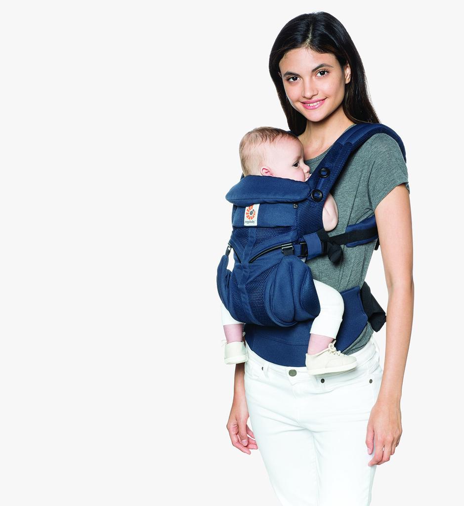 Ergobaby Omni 360 Baby for Back Genuine Japanese Product Warranty Grows with Your Cool 1 Count Carrier, Mesh, Carrying, Forward-Facing Carrying,