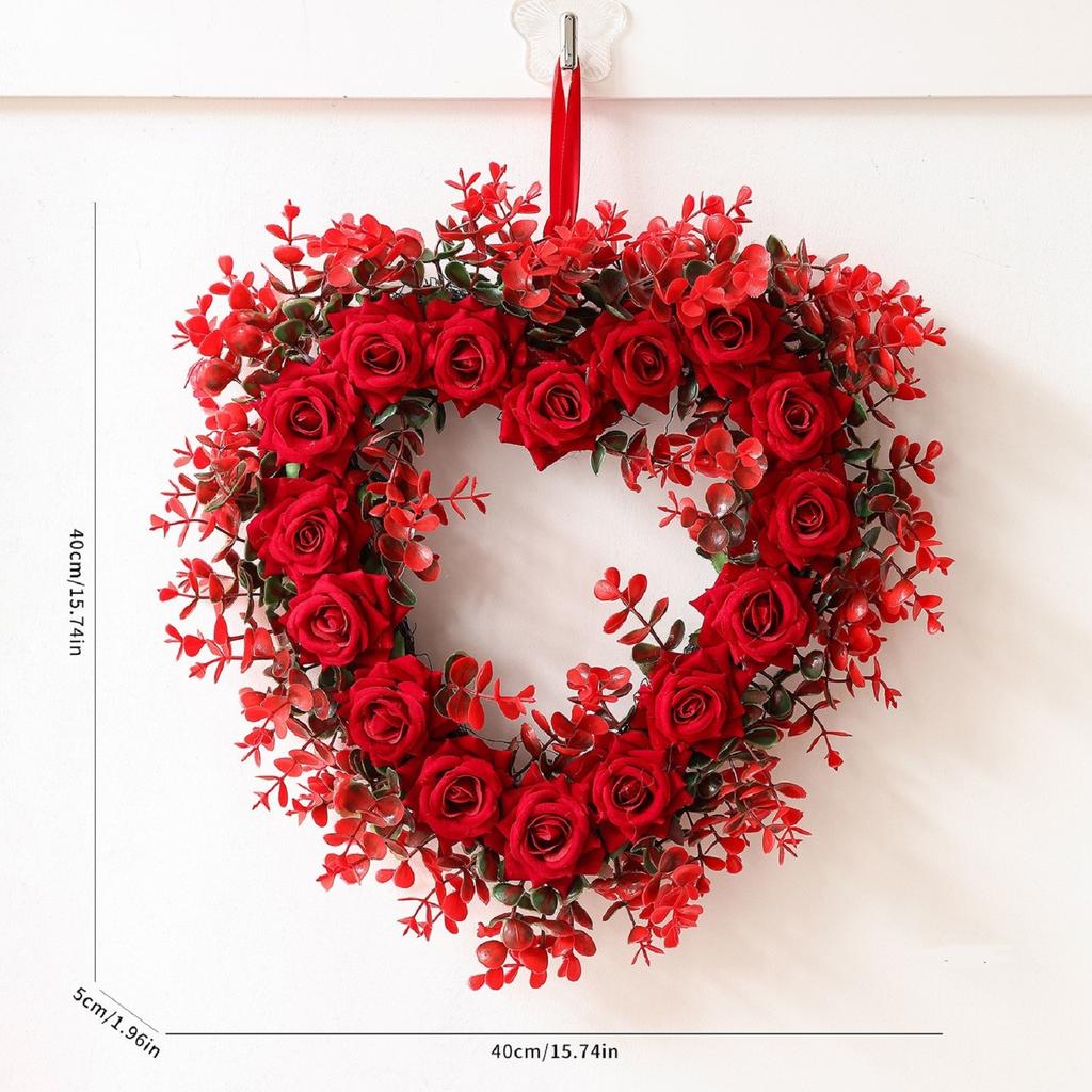 Rose Ring Home Decoration Wreath Door Hanging