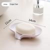 1Pc Soap Box Non-Slip Bottom Drainage Diversion Port Slope Surface Anti-Deform Easy Access Soap Dispenser Bathroom Supply