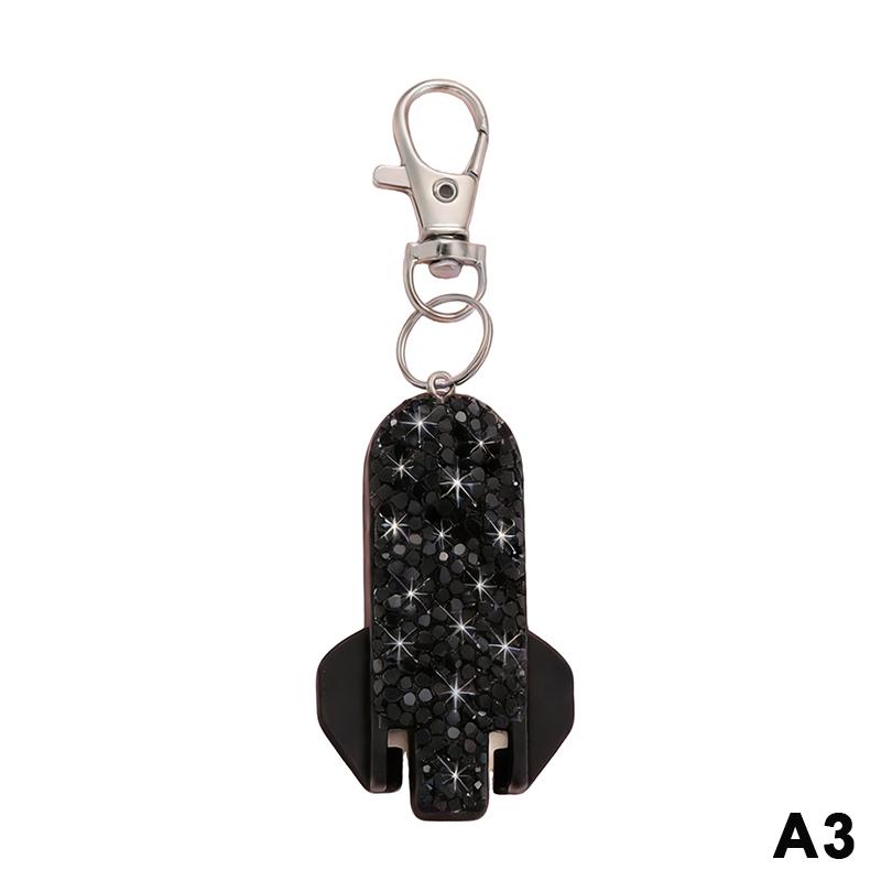 Portachiavi Apribottiglie Bling Creativo Strumento Apribottiglie per Bevande con Strass Piccolo Portatile Facile da Impugnare Uso Campeggio Casa