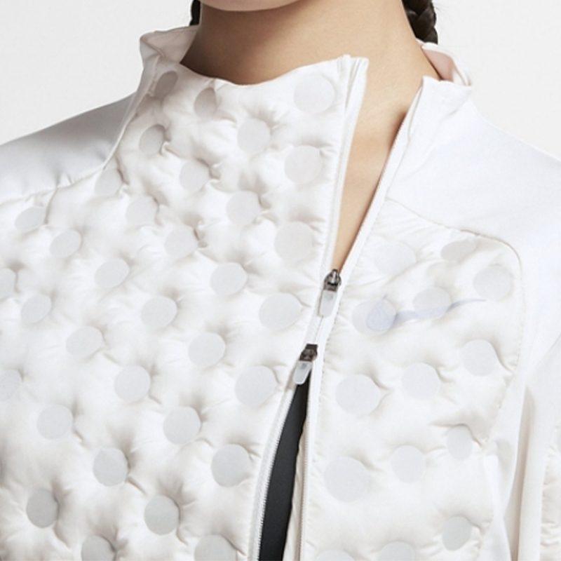 Nike Down Jackets Women's White Stand Collar BV3848-133