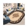 "Retro European Style Large Area Rug for Living Room, Bedroom, Kitchen, or Entryway"