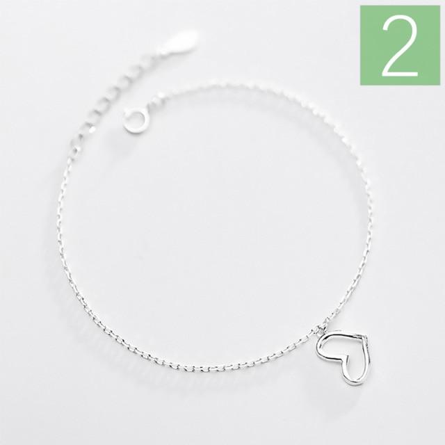 Trusta 100% 925 Sterling Silver Fashion Women's Jewelry Hollow Heart Bracelet 15.5cm For Gift Girl Lady Drop Shipping DS568