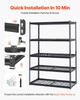 Storage Shelves 5 Tier Adjustable Heavy Duty Garage Shelving Unit 3000 lbs