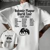 Bubonic World Tour 2024 Tshirts Men Women Casual Funny Meme Gothic T Shirt Fashion Vintage Oversized Cotton Short Sleeve Tshirt