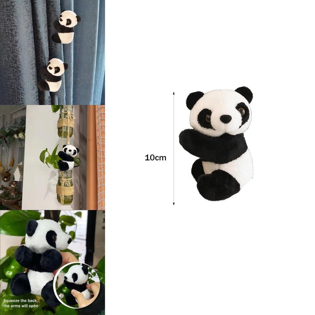 Mini Cute Panda Plush Gripper Perfect For Home Decorations And Gifting!