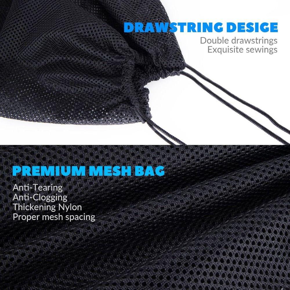Drawstring Closure Pump Barrier Bag High Flow Pond Filter Bag  Aquarium Filtration