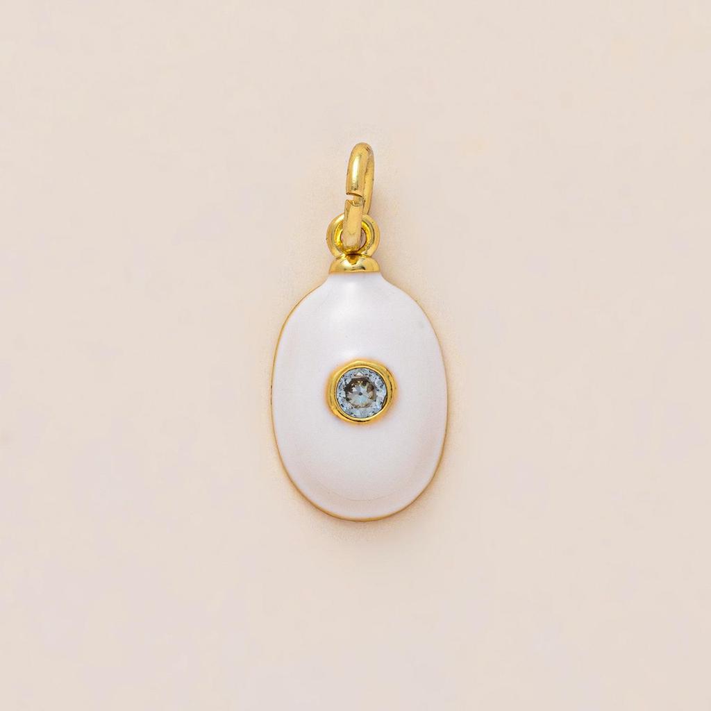 Dopamine Stainless Steel Zodiac Necklace with Zircon Pendant