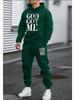 Men's Trendy Casual Hoodie and Sweatpants Set