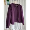 Women S Short Hoodless Casual Sweatshirt Cardigan Jacket Outerwear