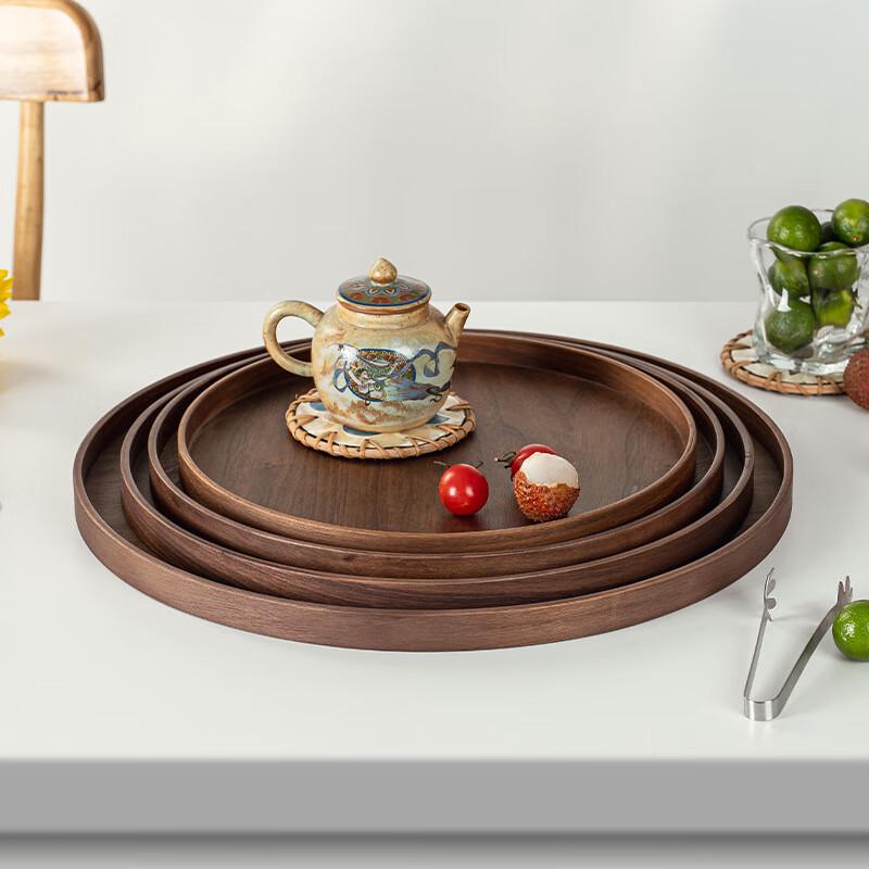 Serviertablett aus Massivholz