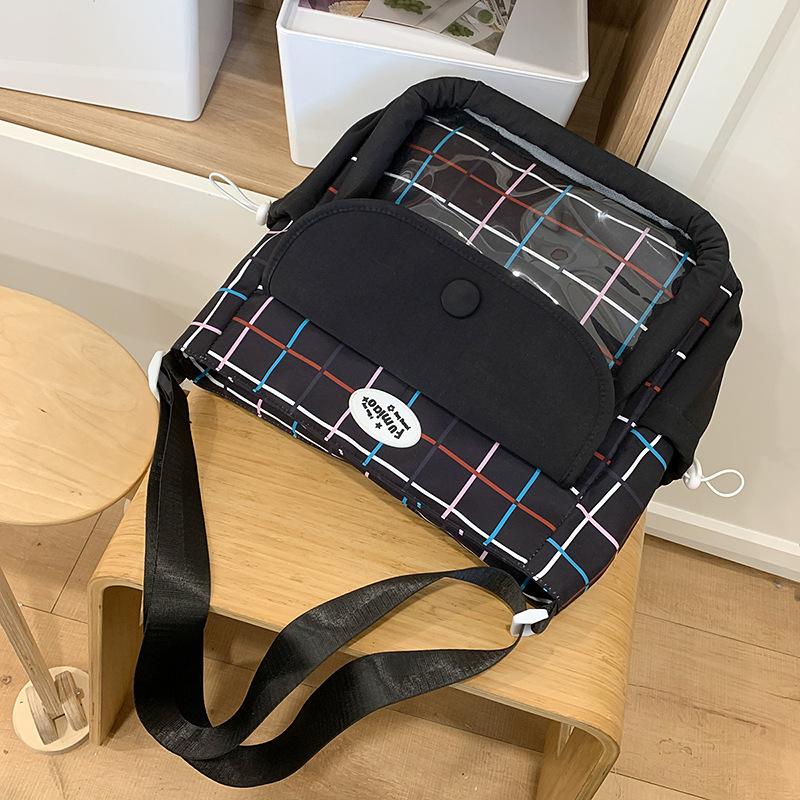 A New Large Capacity Japanese Style Printed Backpack for Girls  Junior High School and Senior High School Students  and A Backpack for Girls