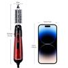 Ferro arricciacapelli elettrico tutto in uno Set di bacchette arricciacapelli professionali Riscaldamento istantaneo Arricciacapelli con 2 cilindri in ceramica intercambiabili