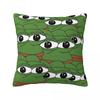 Fancy Pepes Frog Pillow Cover Polyester Pillow Case Cushion Cover Kawaii Design Pillowcases For Living Room Chair