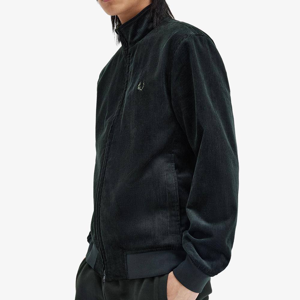 Fred Perry [Sport] Corduroy Brendam Jacket - Night Green Afpm2438546-Q20