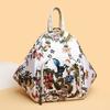 Compact Waterproof Backpack for Women with Multi-functional Printed Design and A Single Shoulder Strap.