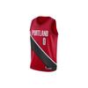 Jordan Basketball Jerseys Men's Red Moderate Straight Fit (Unisex) Basketball Jerseys CV9492 657