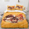 Game Genshin Impact Bedding Set Printed Bed Set With Pillowcase Duvet Cover Soft Single Double Queen Super King Size Kids Adult