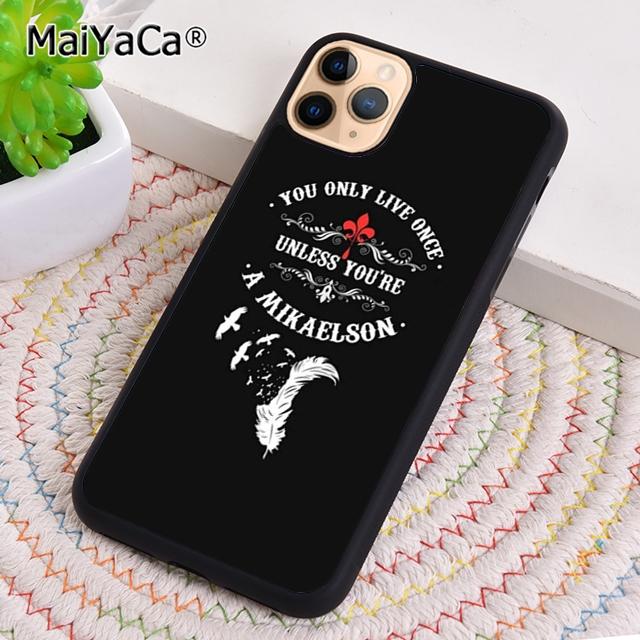 The Vampire Diaries Originals Mikaelson Always Forever Phone Case For iPhone 17 Air 16 Pro Max 15 14 Plus 11 12 13 Coque
