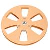 1 4 7 Inch Empty Reel 6 Hole Aluminum Alloy Open Reel Sound Tape Empty Reel Opening Machine Part Gold