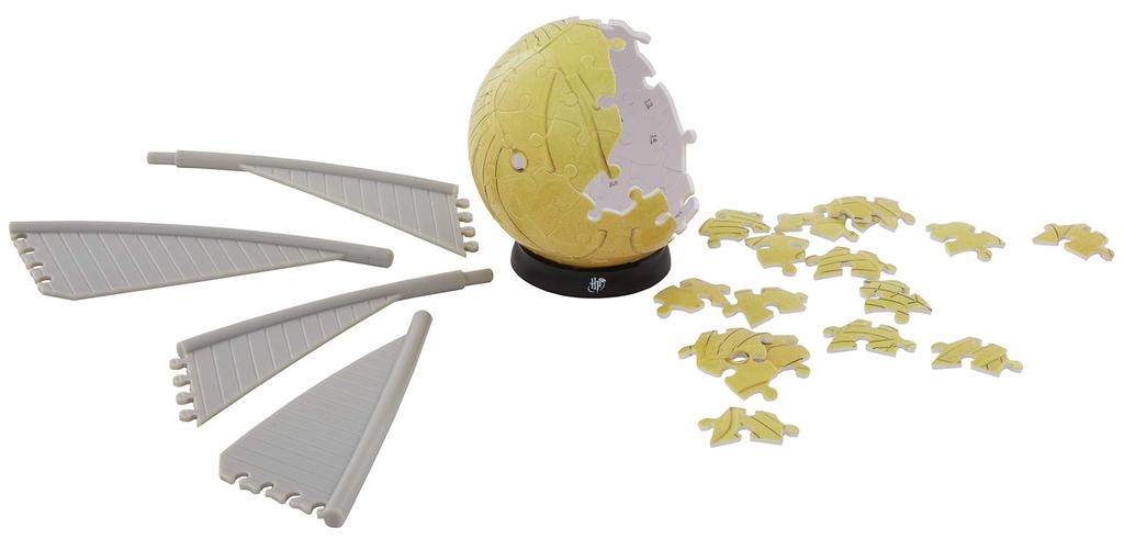 Harry Potter 3D Puzzle Golden Snitch 64 Pieces Authentic