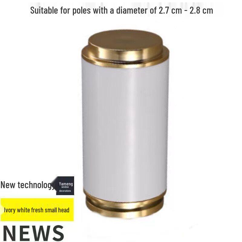 Romersk Stång Lyxig Dekorativ Ändknopp Gardiner Stoppare Tillbehör