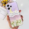 For Xiaomi Redmi 12 12c 4G Case Fashion Flower Dinosaur Soft Phone Cases For Xiaomi Redmi Note 12 Pro 4G Note 12 12s 4G Bumper