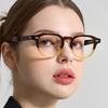 TEMPLE NO.2 BLACK BROWN Acetate Glasses