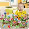Construction blocks - Spring flowers (148 pcs.)
