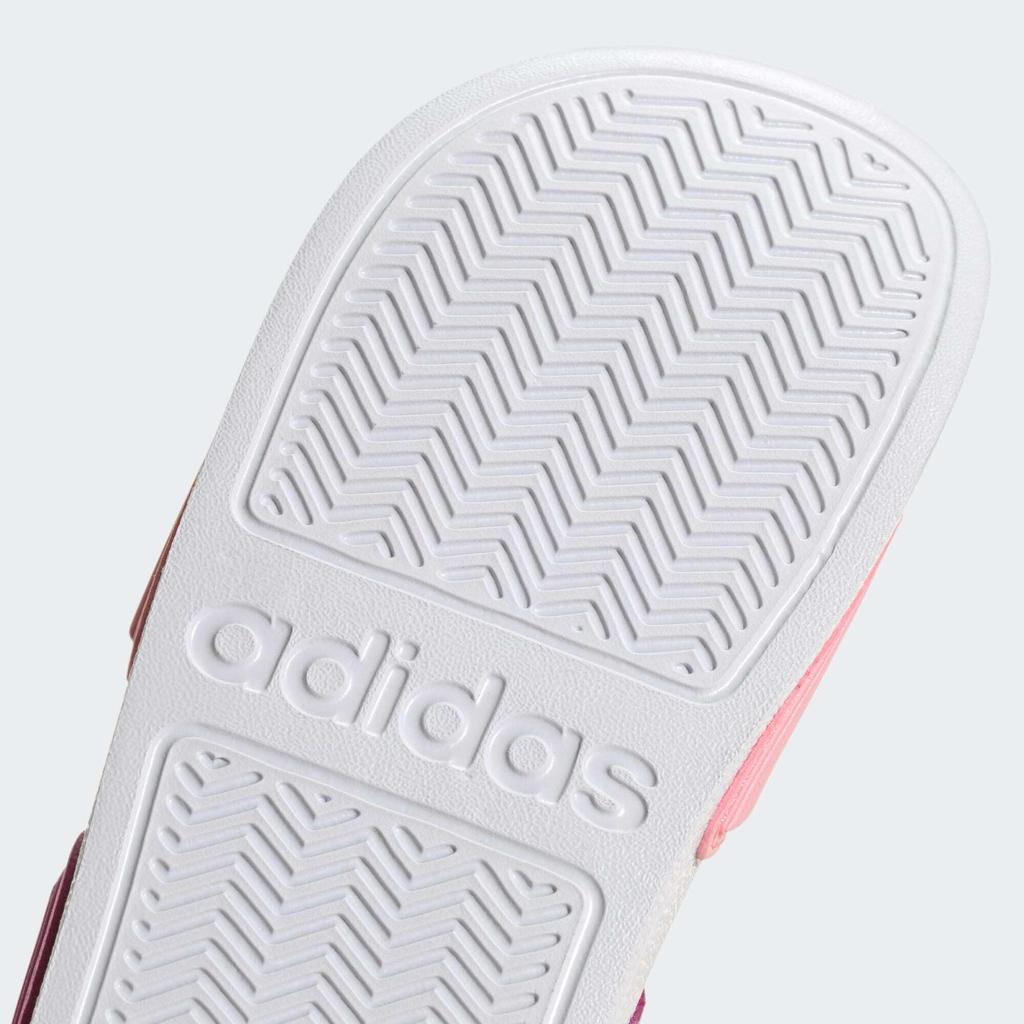 Junior Adilette Sports Sandals for Boys and Lucid Mint cm [Adidas] Girls, 17-22cm, LWS09, Fuchsia/Beam Pink/Pulse (H06445), 18.0